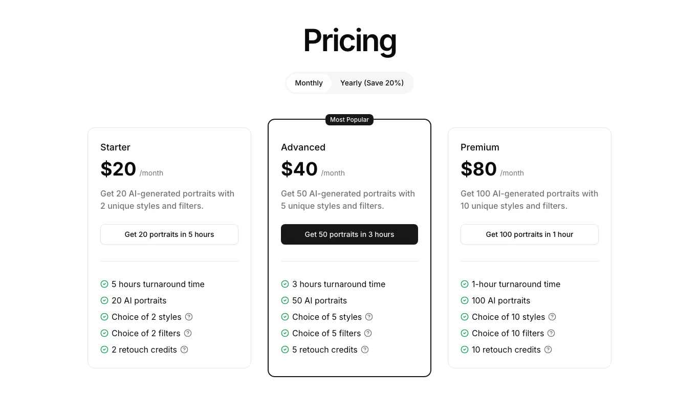 Pricing 03